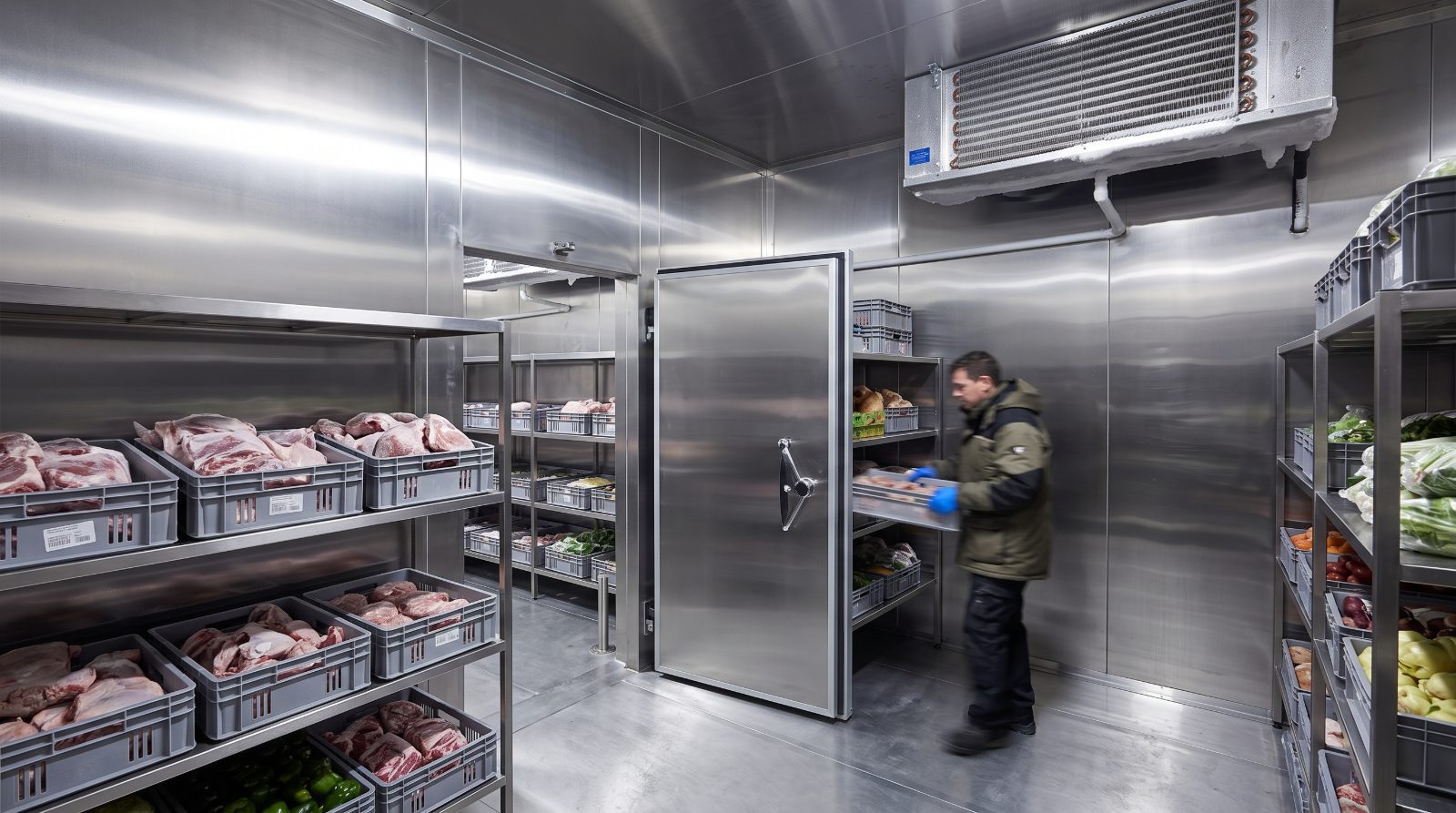 Chambre froide inox pour métiers de bouche